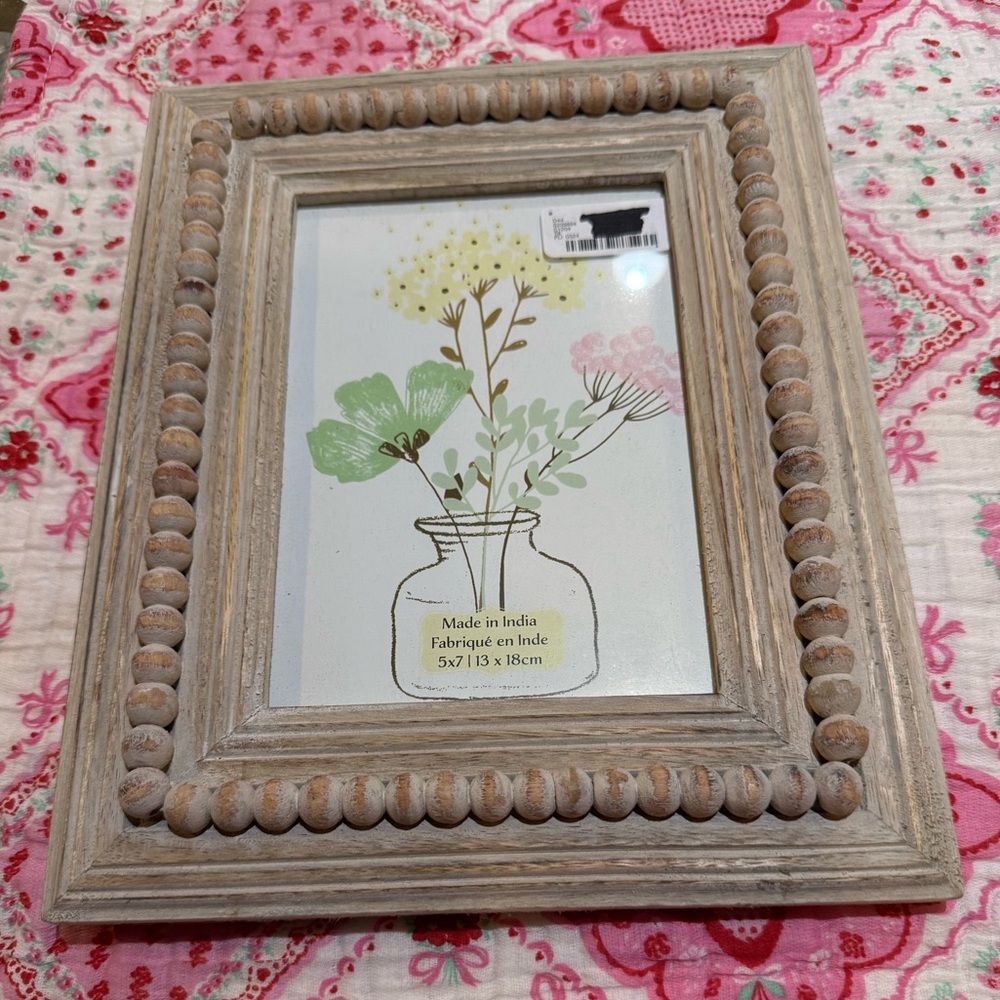 Rustic Wooden Photo Frame